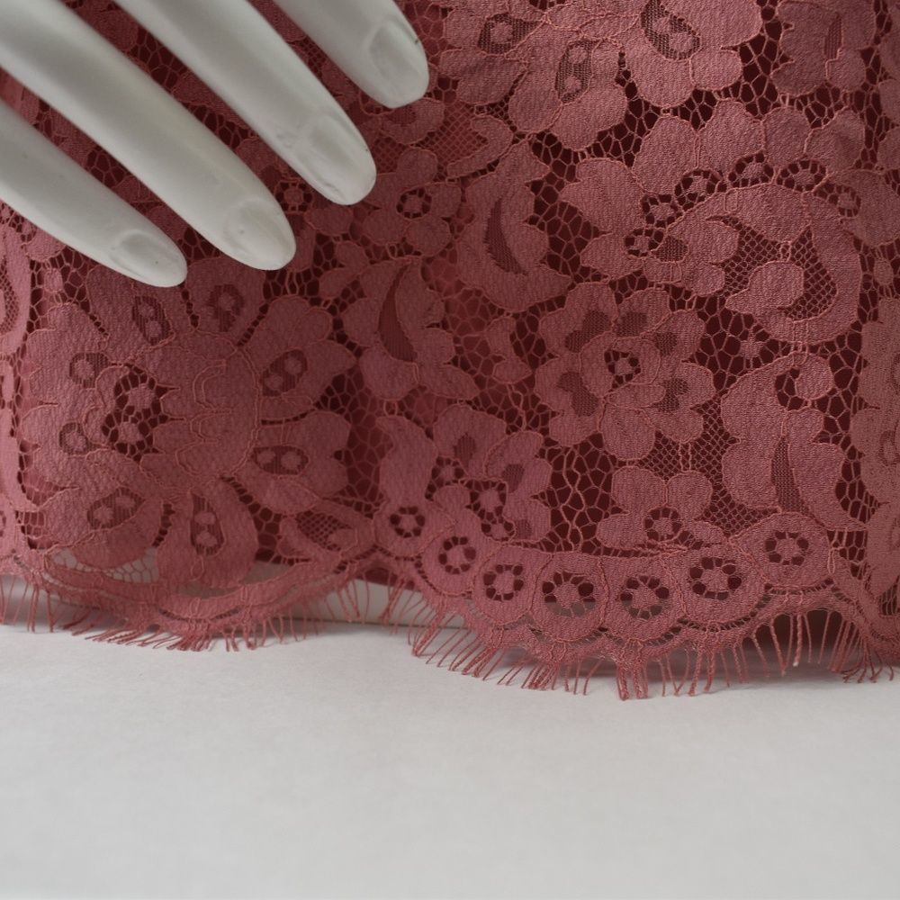 Lace Shoulder Cut Out Blouse - Picture 6 of 6